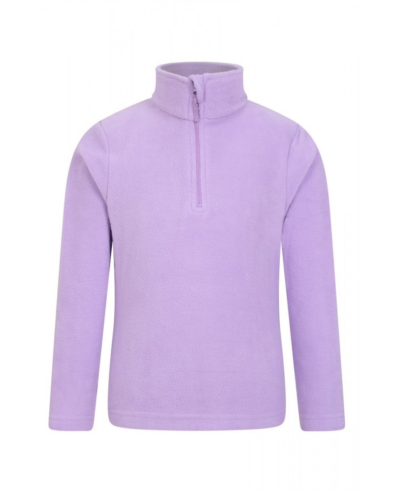 Camber II Kids Half-Zip Fleece Lilac $10.59 Fleece