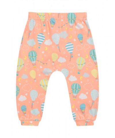 Baby Cuffed Tracksuit Bottoms Coral $11.01 Babywear