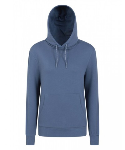 Sylvan Womens Pull Over Hoodie Blue $21.45 Tops