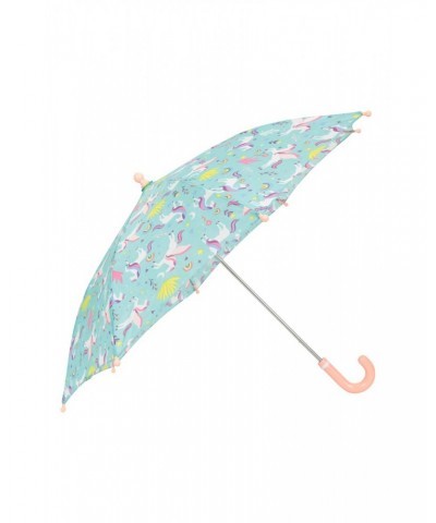 Kids Printed Umbrella Teal $10.79 Accessories