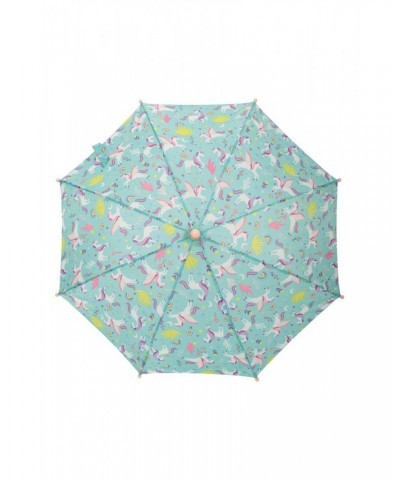 Kids Printed Umbrella Teal $10.79 Accessories