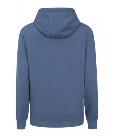 Sylvan Womens Pull Over Hoodie Blue $21.45 Tops