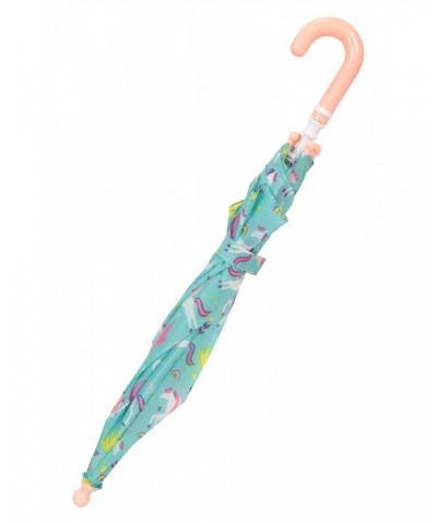 Kids Printed Umbrella Teal $10.79 Accessories