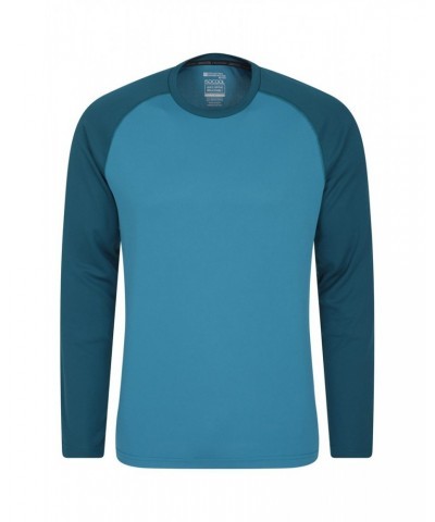 Endurance Mens Long Sleeved Top Petrol $11.21 Active