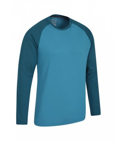 Endurance Mens Long Sleeved Top Petrol $11.21 Active