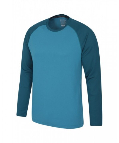 Endurance Mens Long Sleeved Top Petrol $11.21 Active