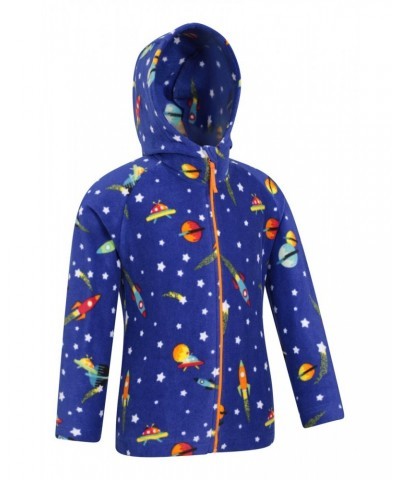 Pursuit II Kids Printed Hoodie Spacey Aqua $11.59 Tops