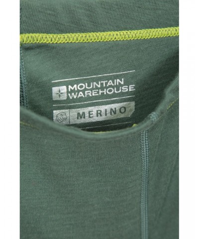 Merino Kids Base Layer Pants Khaki $14.49 Base Layers