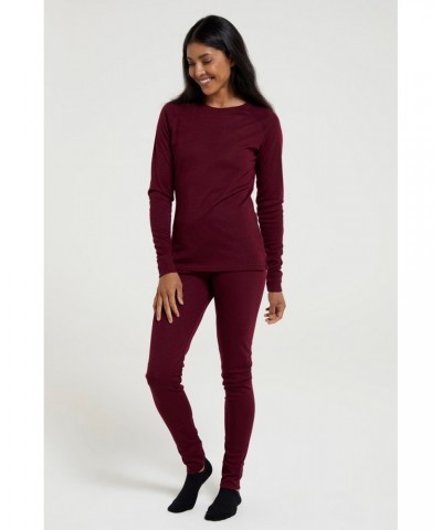 Talus Womens Thermal Top Berry $13.99 Thermals