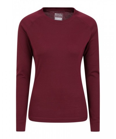 Talus Womens Thermal Top Berry $13.99 Thermals