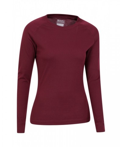 Talus Womens Thermal Top Berry $13.99 Thermals