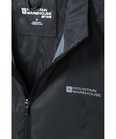 360 Reflective Mens Jacket Jet Black $22.79 Active