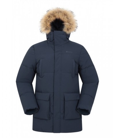 Fern Mens Water Resistant Insulated Parka Navy $56.40 Jackets