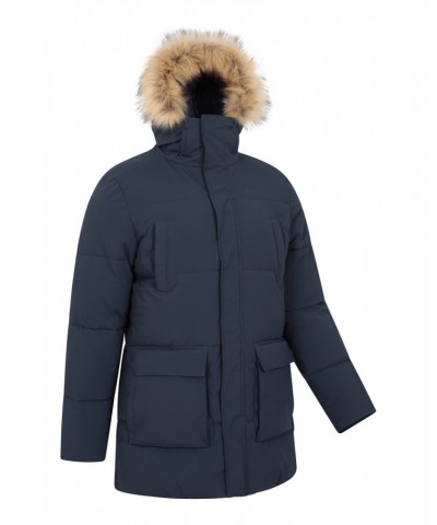 Fern Mens Water Resistant Insulated Parka Navy $56.40 Jackets