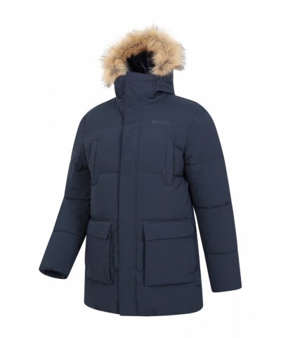 Fern Mens Water Resistant Insulated Parka Navy $56.40 Jackets