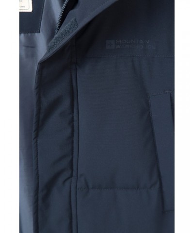 Fern Mens Water Resistant Insulated Parka Navy $56.40 Jackets