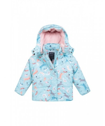 Baby Insulated Fleece Lined Jacket Teal $13.20 Babywear