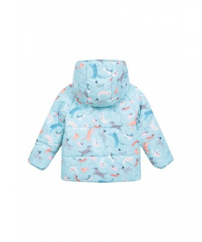 Baby Insulated Fleece Lined Jacket Teal $13.20 Babywear