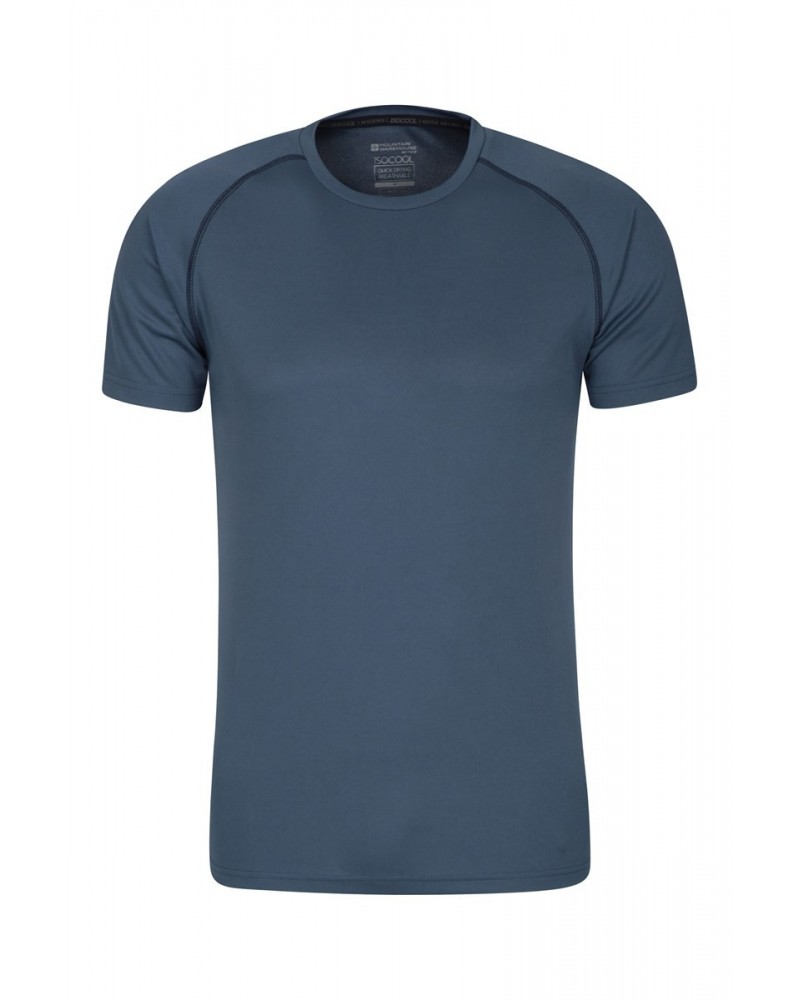 Endurance Isocool Mens Active T-Shirt Pale Blue $13.74 Active