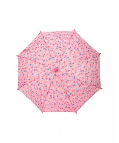 Kids Printed Umbrella Pink $10.43 Accessories