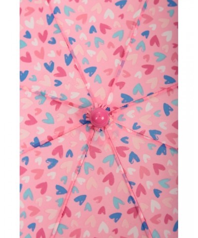 Kids Printed Umbrella Pink $10.43 Accessories