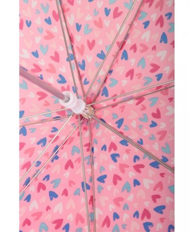 Kids Printed Umbrella Pink $10.43 Accessories