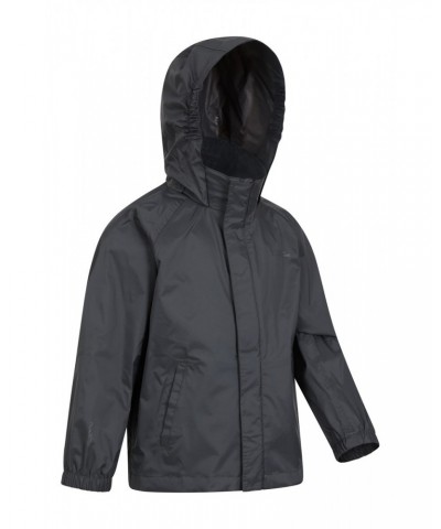 Pakka Kids Waterproof Jacket Charcoal $11.95 Jackets