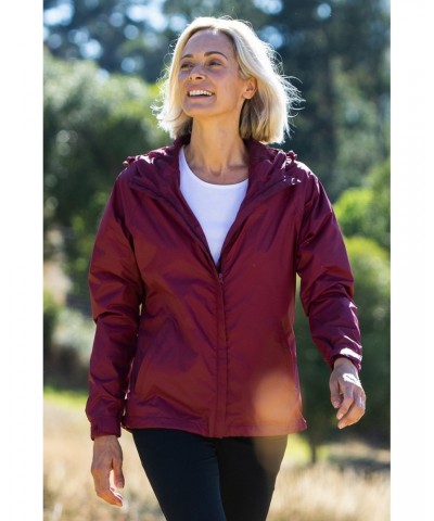 Torrent Womens Waterproof Jacket Dark Red $24.74 Jackets