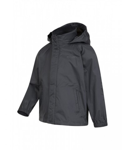 Pakka Kids Waterproof Jacket Charcoal $11.95 Jackets