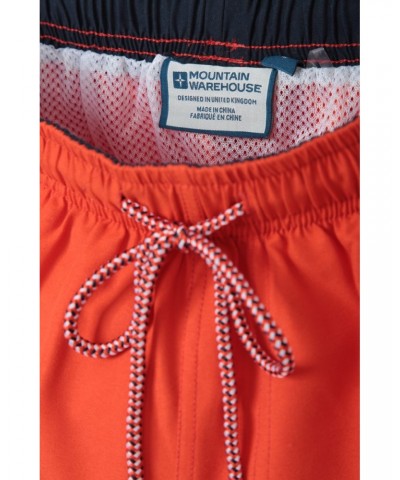 Aruba Mens Swim Shorts Orange $15.59 Pants