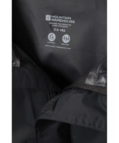 Pakka Kids Waterproof Jacket Charcoal $11.95 Jackets