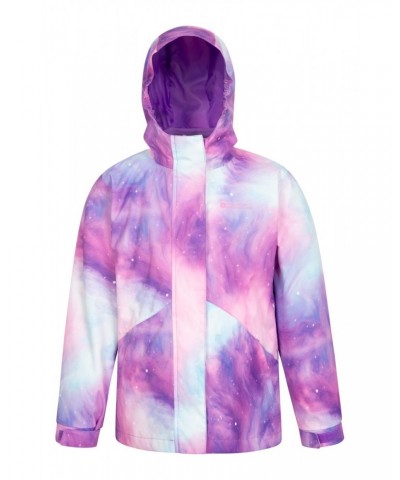 Aries Printed Waterproof Kids 3-in-1 Jacket Light Purple $27.30 Jackets