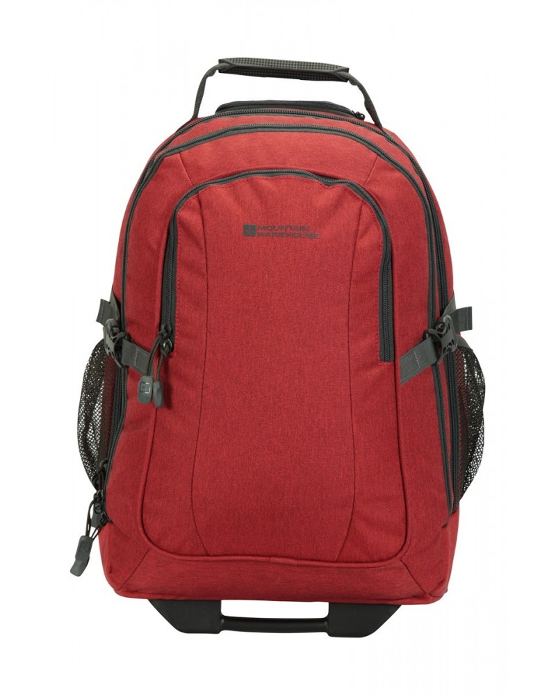 Voyager 35L Wheelie Backpack Red $30.00 Travel Accessories