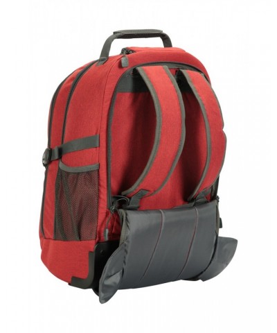 Voyager 35L Wheelie Backpack Red $30.00 Travel Accessories