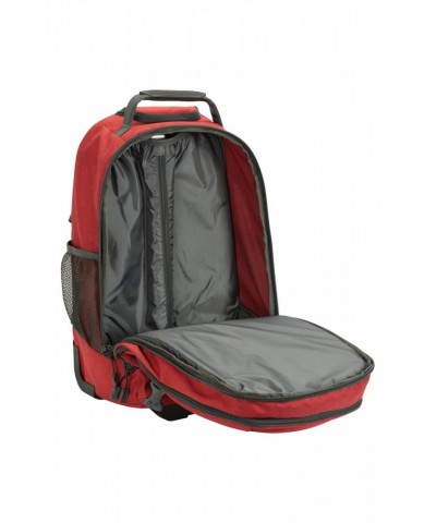 Voyager 35L Wheelie Backpack Red $30.00 Travel Accessories