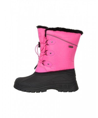 Whistler Kids Adaptive Snow Boots Pink $19.59 Footwear