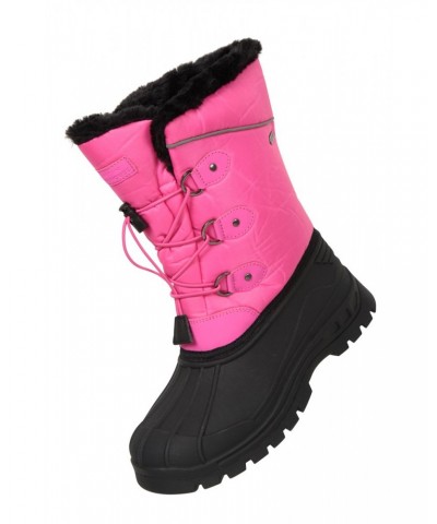 Whistler Kids Adaptive Snow Boots Pink $19.59 Footwear