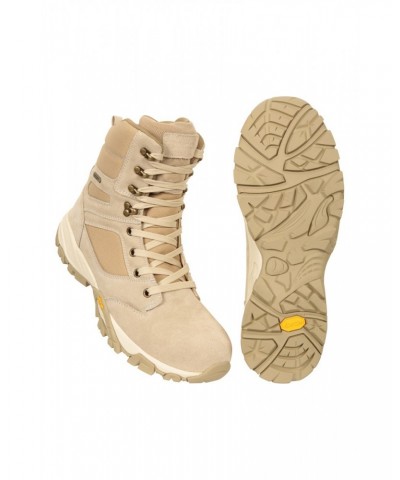 Dunes Extreme Mens Vibram Desert Boots Beige $28.22 Footwear