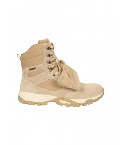 Dunes Extreme Mens Vibram Desert Boots Beige $28.22 Footwear