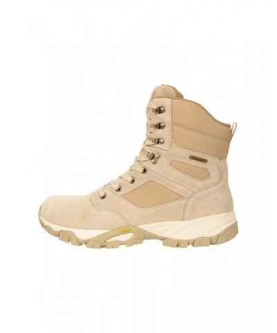 Dunes Extreme Mens Vibram Desert Boots Beige $28.22 Footwear