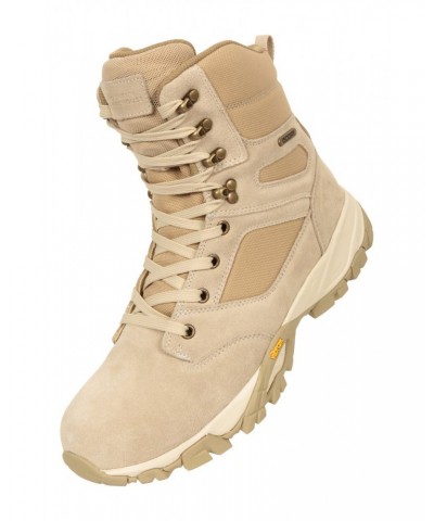 Dunes Extreme Mens Vibram Desert Boots Beige $28.22 Footwear