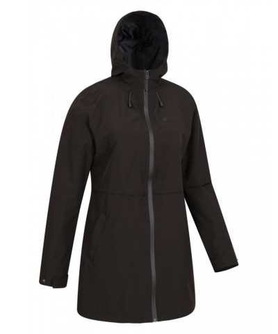 Hilltop Womens Waterproof Jacket Black $34.30 Jackets