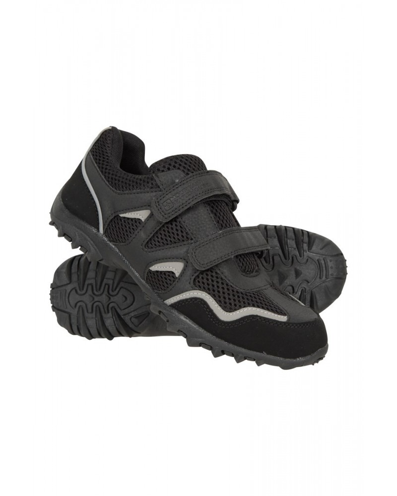 Mars Kids Adaptive Non-Marking Sneakers Black $16.19 Footwear