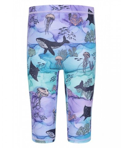 Printed Kids Rash Guard and Shorts Ocean Splash $12.99 Tops