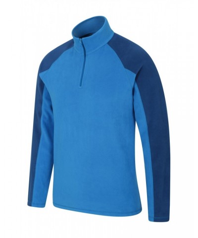 Ashbourne Mens Half-Zip Fleece Navy $13.74 Fleece