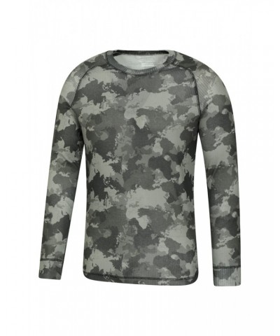 Talus Mens Printed Thermal Top Camouflage $13.33 Thermals