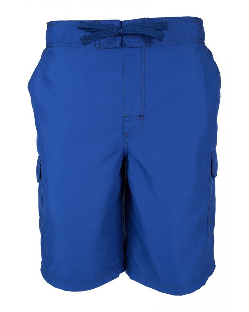 Ocean Mens Boardshorts Cobalt $13.20 Swimwear