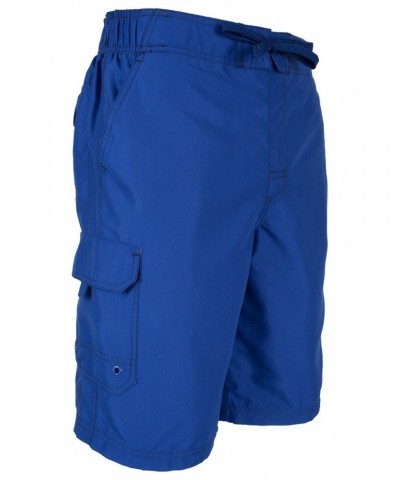 Ocean Mens Boardshorts Cobalt $13.20 Swimwear