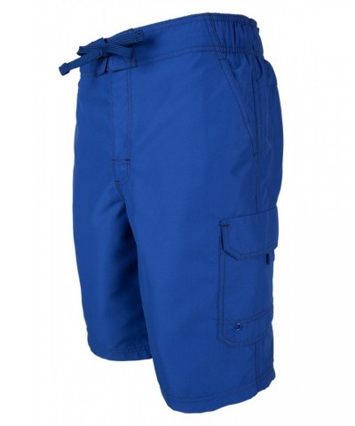 Ocean Mens Boardshorts Cobalt $13.20 Swimwear