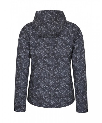 Exodus Womens Printed Water Resistant Softshell Charcoal $28.00 Jackets